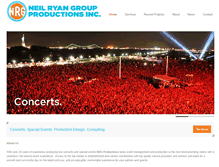 Tablet Screenshot of neilryangroup.com